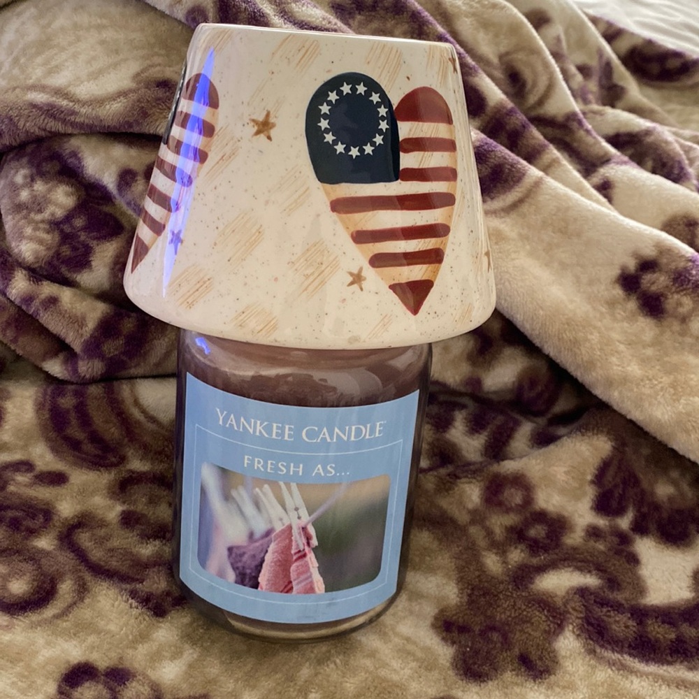 Candle topper Americana